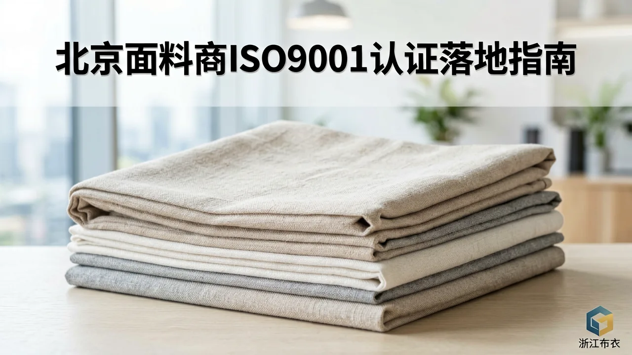 北京面料商ISO9001认证落地指南